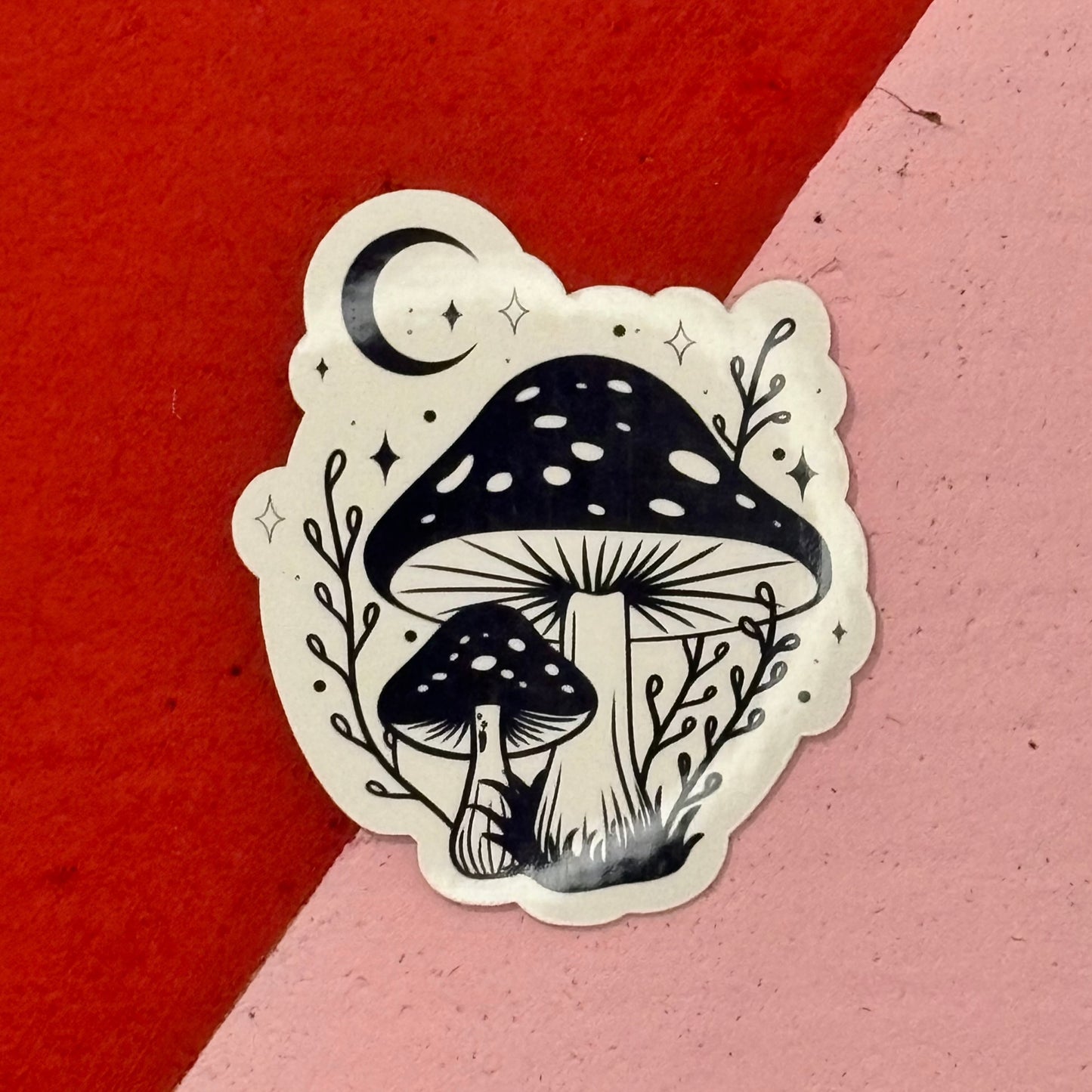 Magical Mushroom Vinyl Sticker