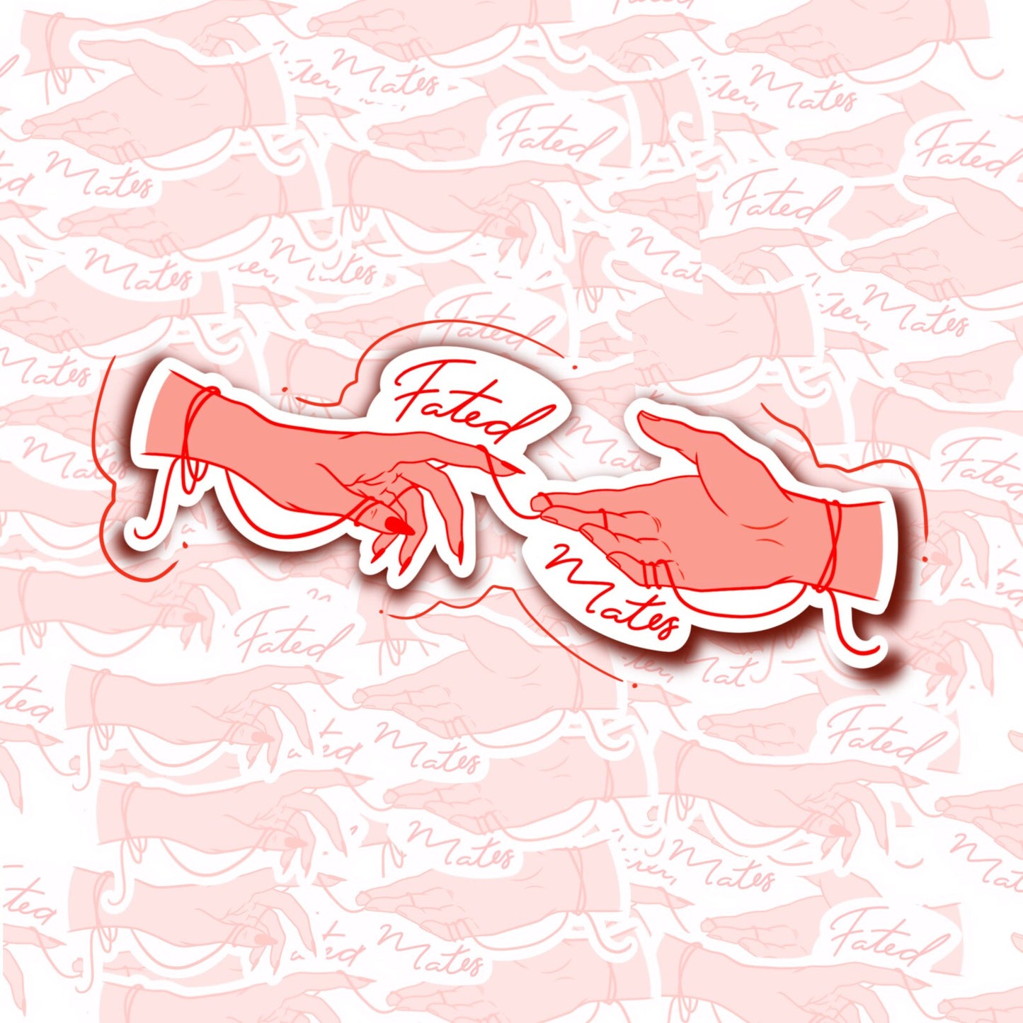 Book Trope ‘Fated Mates’ vinyl sticker
