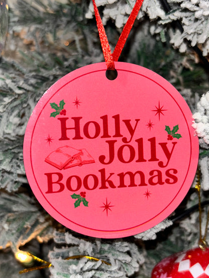 Holly Jolly Bookmas Decoration